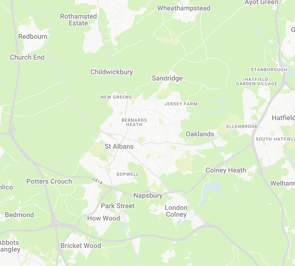 Map of Golfa partner golf clubs